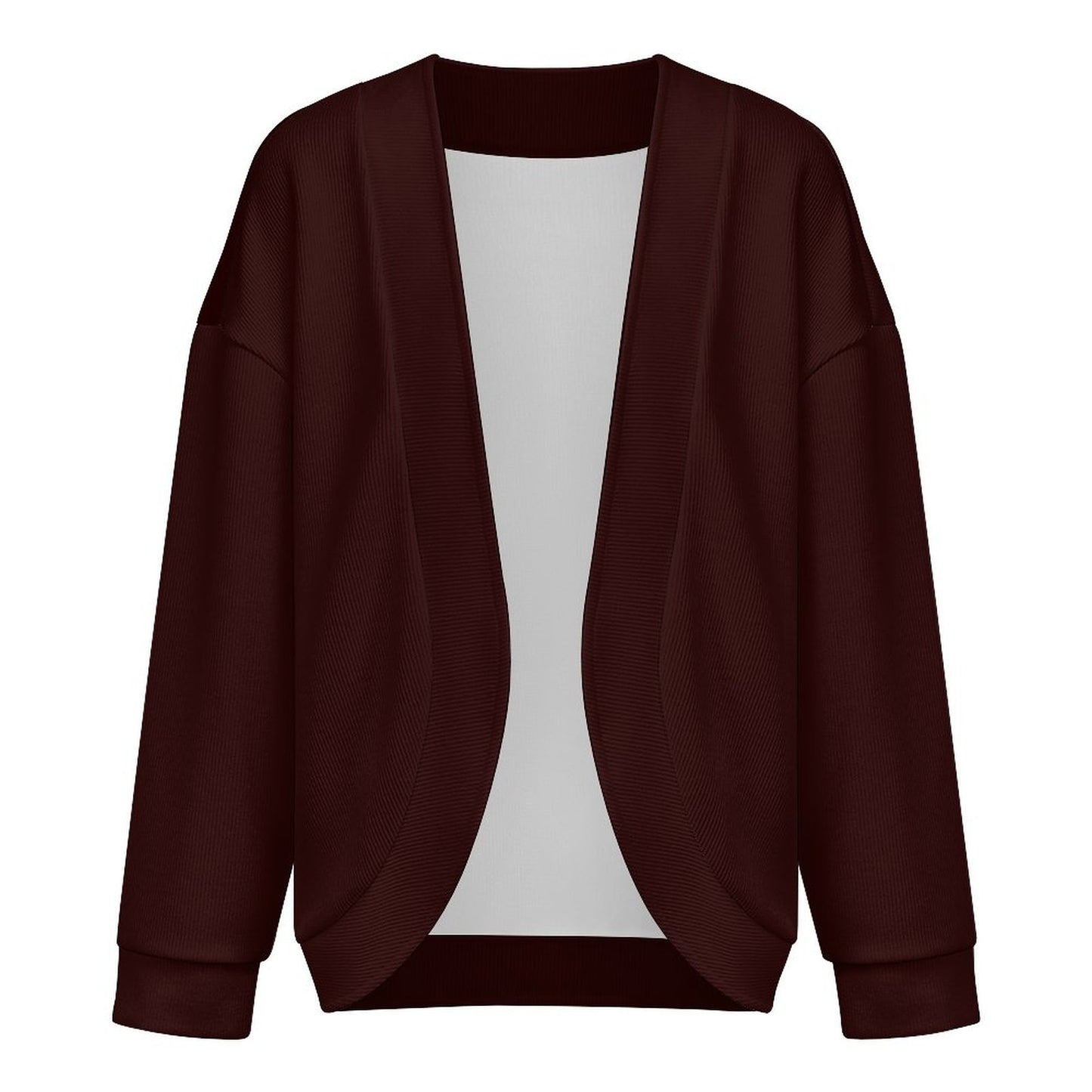 Broken But Chosen Women's Christian Drop Shoulder Cardigan - ClaimedbyGodDesigns