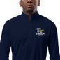 Seek First The Kingdom Premium Christian Addidas Quarter zip pullover Sweatshirt