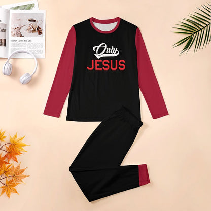 Only Jesus Men's Christian Pajamas SALE-Personal Design