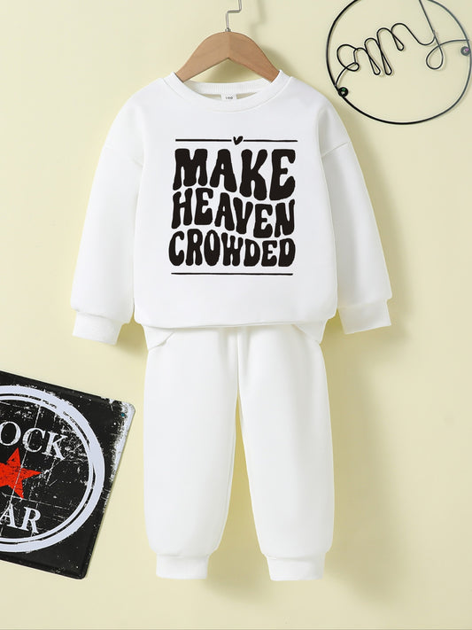 Make Heaven Crowded Youth Christian Casual Outfit claimedbygoddesigns