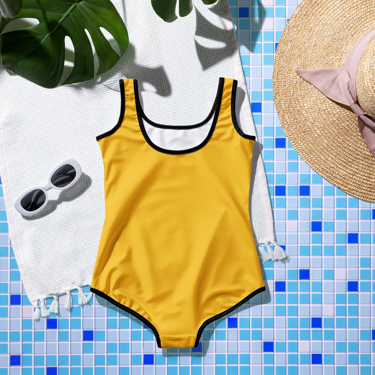 Prayed Up And Powered Up Youth Christian Swimsuit - ClaimedbyGodDesigns