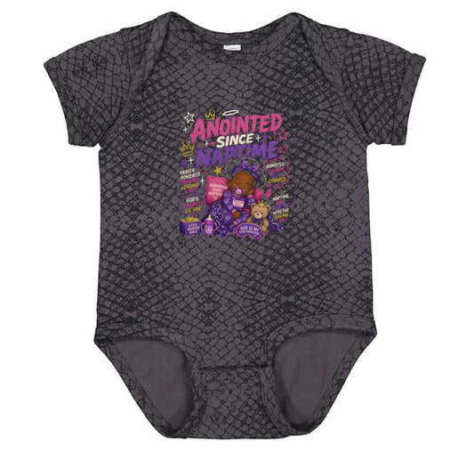 Anointed Since Naptime Baby Christian Jumpsuit - ClaimedbyGodDesigns