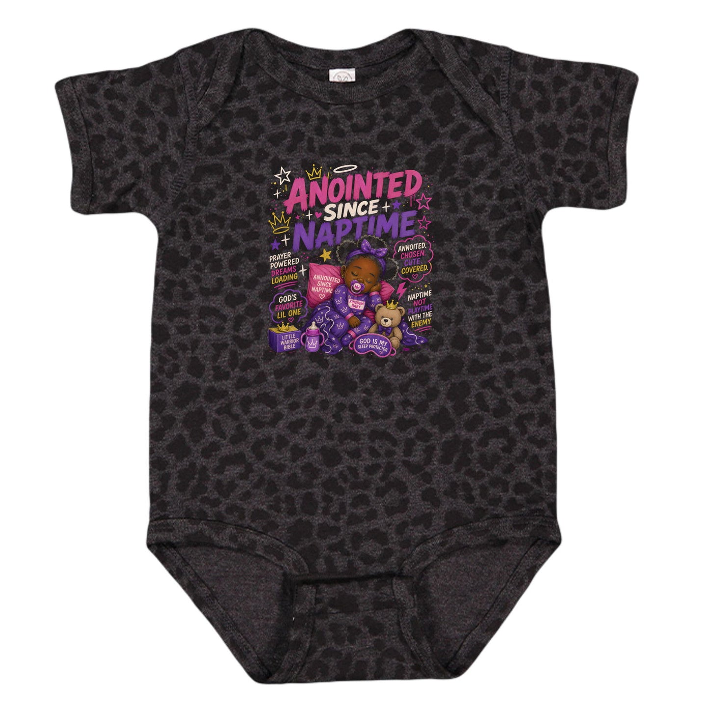 Anointed Since Naptime Baby Christian Jumpsuit - ClaimedbyGodDesigns