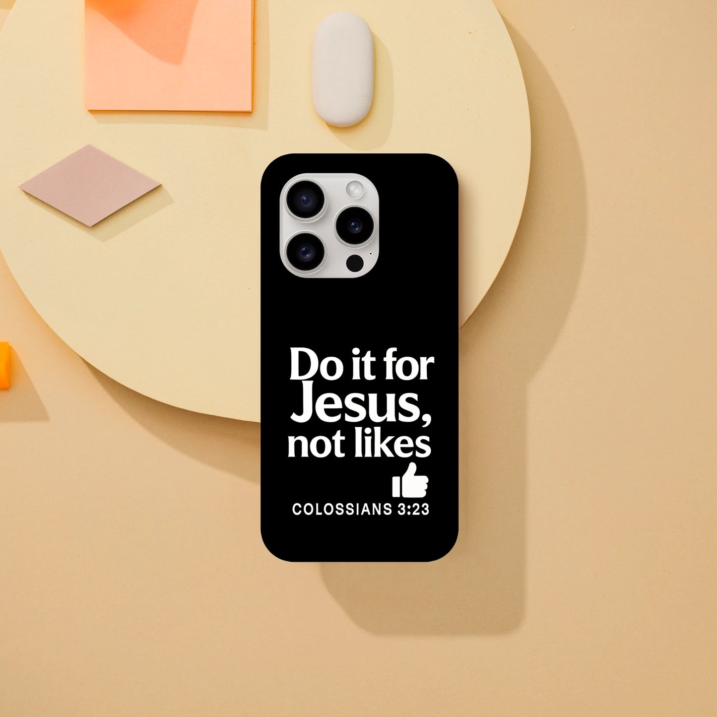 Do It For Him Not Likes Christian Iphone Tough Phone Case - ClaimedbyGodDesigns