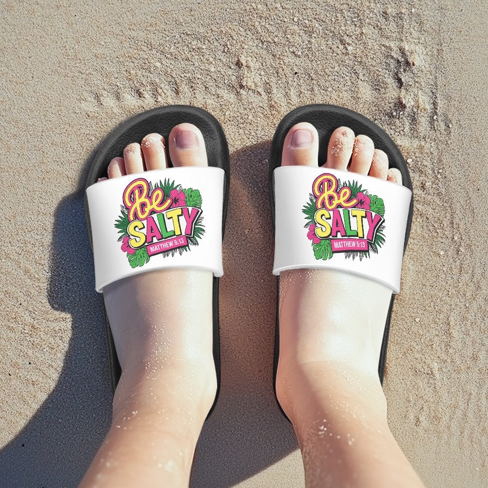 Be Salty Christian Children's Sandals - ClaimedbyGodDesigns