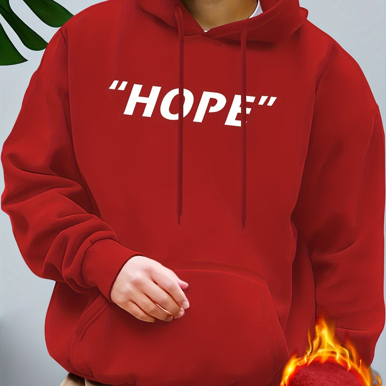 Hope Men's Christian Pullover Hooded Sweatshirt claimedbygoddesigns