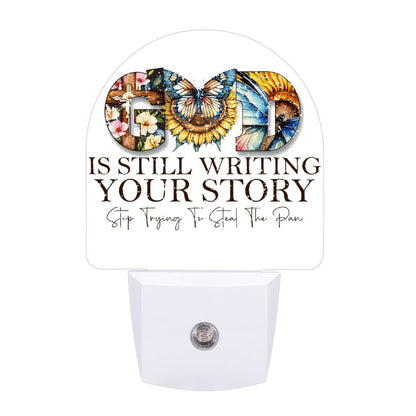 God Is Still Writing Your Story Night Light For Kids