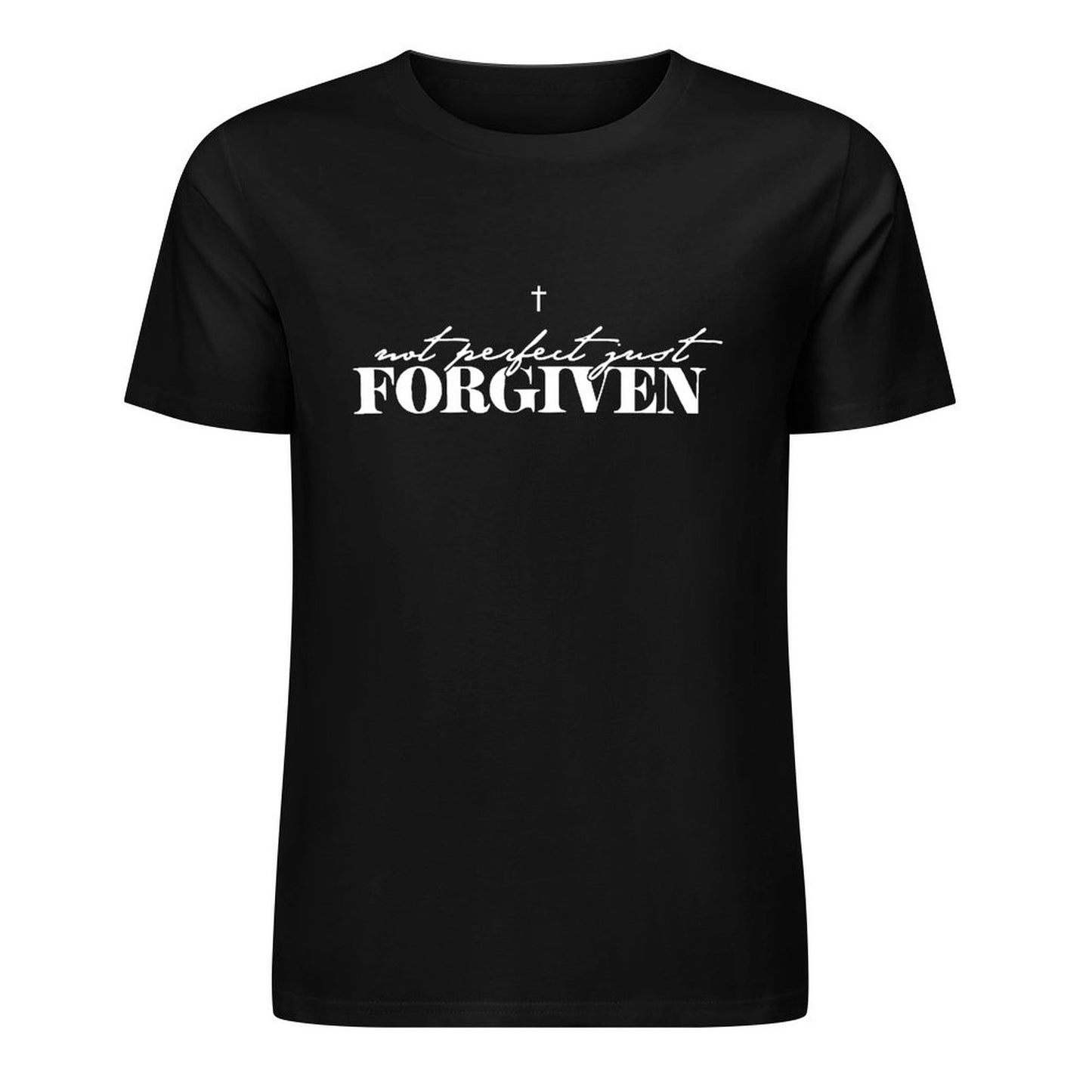 Not Perfect Just Forgiven Men's Christian T-Shirt