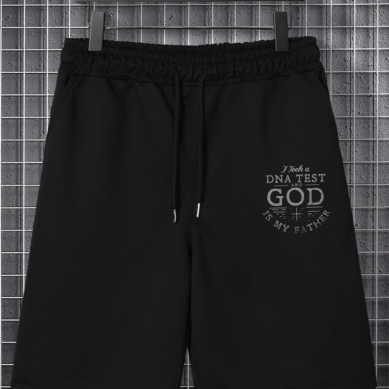 I Took A DNA Test Men's Christian Shorts claimedbygoddesigns