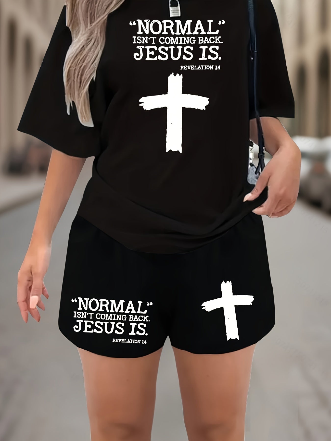 Normal Isn't Coming Back But Jesus Is Women's Christian Casual Outfit claimedbygoddesigns