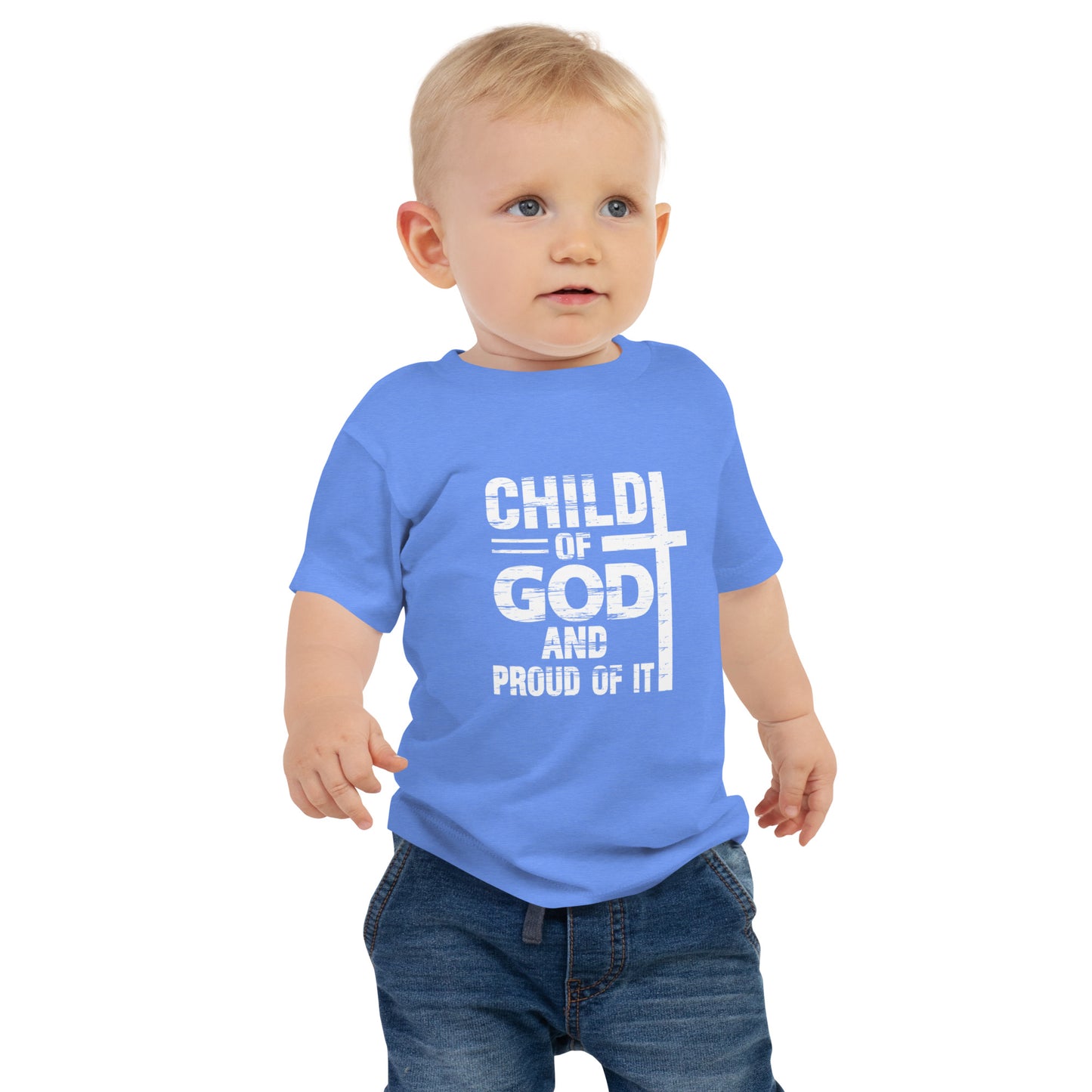 Child Of God And Proud Of It Toddler Christian T-shirt