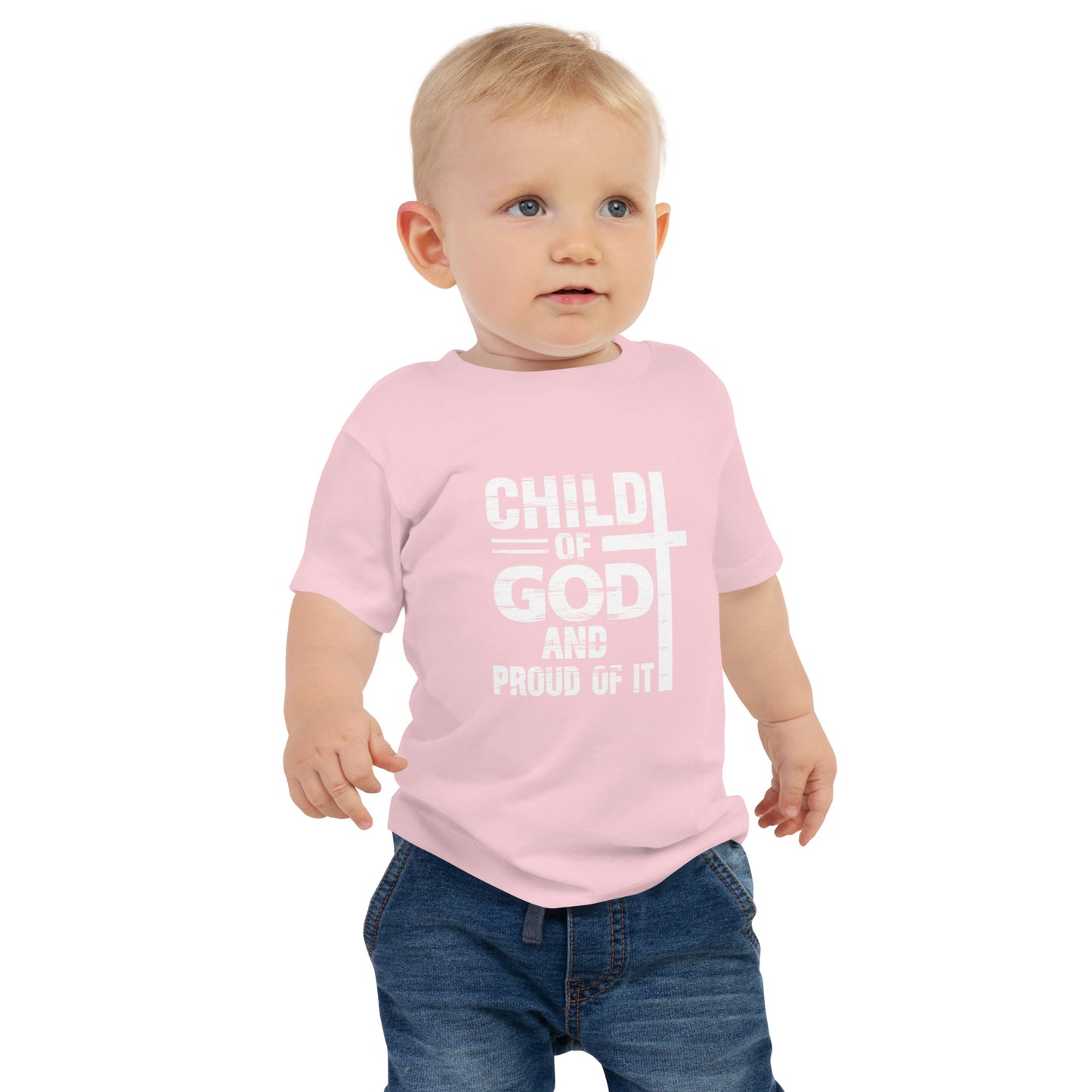 Child Of God And Proud Of It Toddler Christian T-shirt