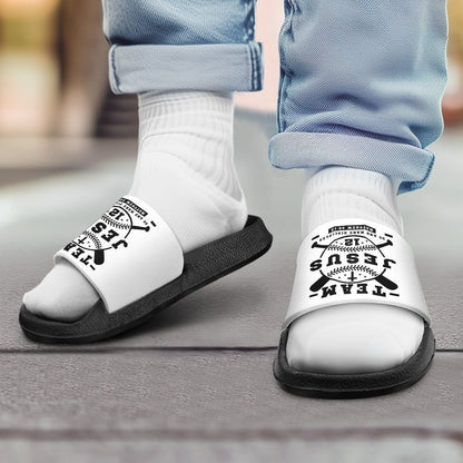 His Team Christian Children's Sandals - ClaimedbyGodDesigns