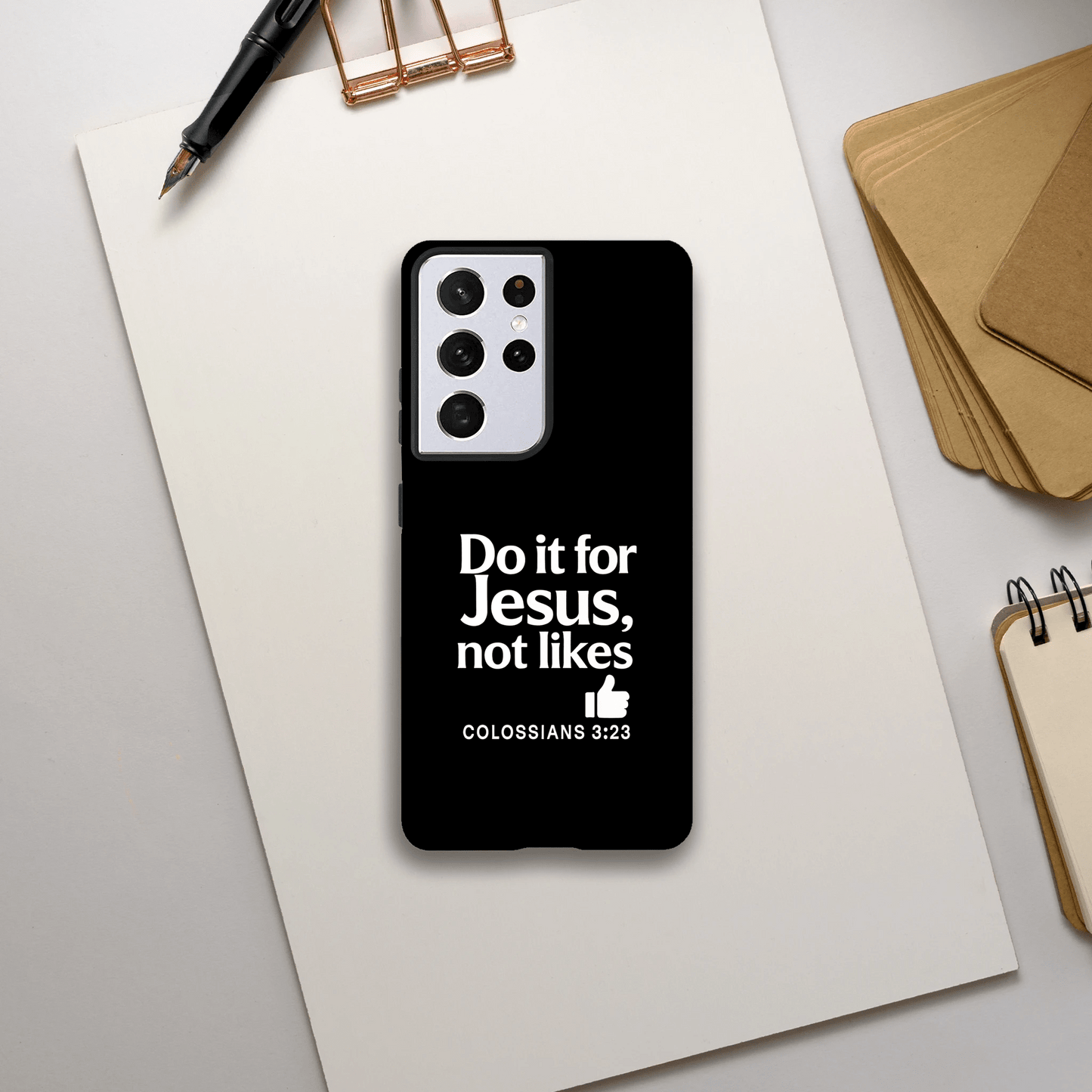 Do It For Him Not Likes Christian Samsung Tough Phone Case case - ClaimedbyGodDesigns