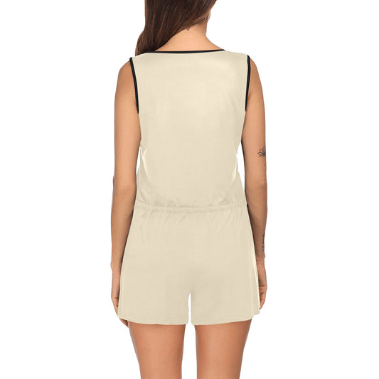 Fearfully And Wonderfully Made Women's Christian Short Jumpsuit - ClaimedbyGodDesigns
