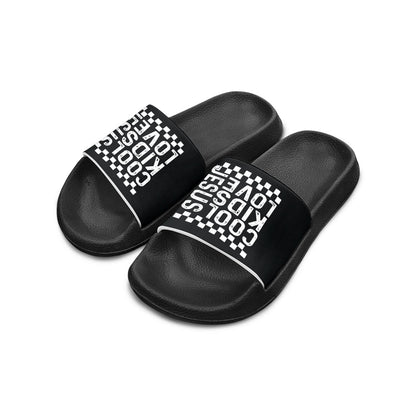Cool Kids Love Him Christian Children's Sandals - ClaimedbyGodDesigns