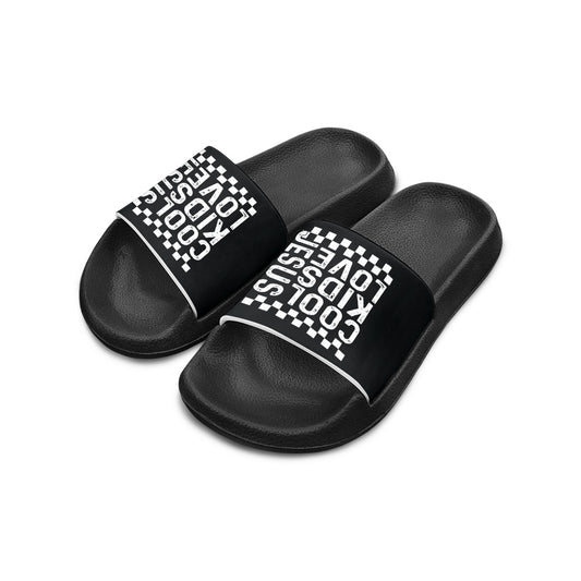 Cool Kids Love Him Christian Children's Sandals - ClaimedbyGodDesigns