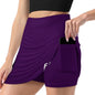 Faith Over Fear Women's Christian Anti-peep Skort with Pocket
