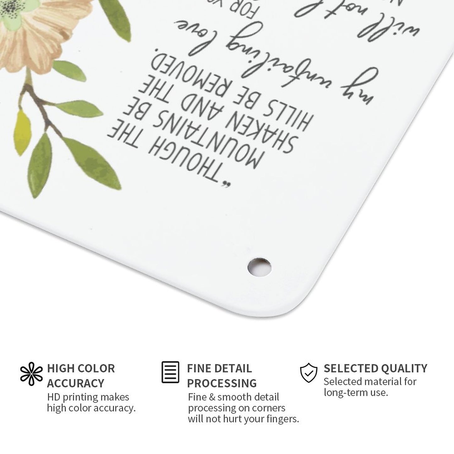 Unfailing Love Christian Metal Sign-11.8"x7.9"