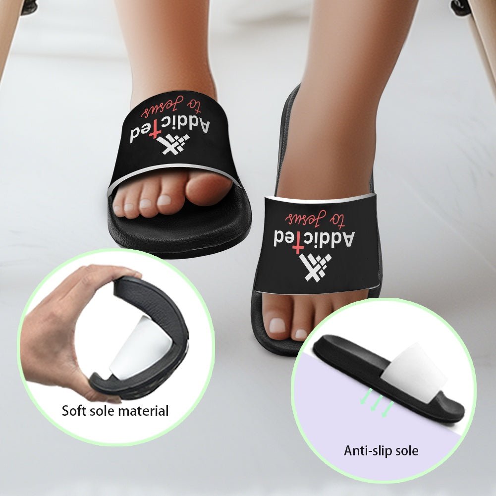 More Of Him Christian Children's Sandals - ClaimedbyGodDesigns