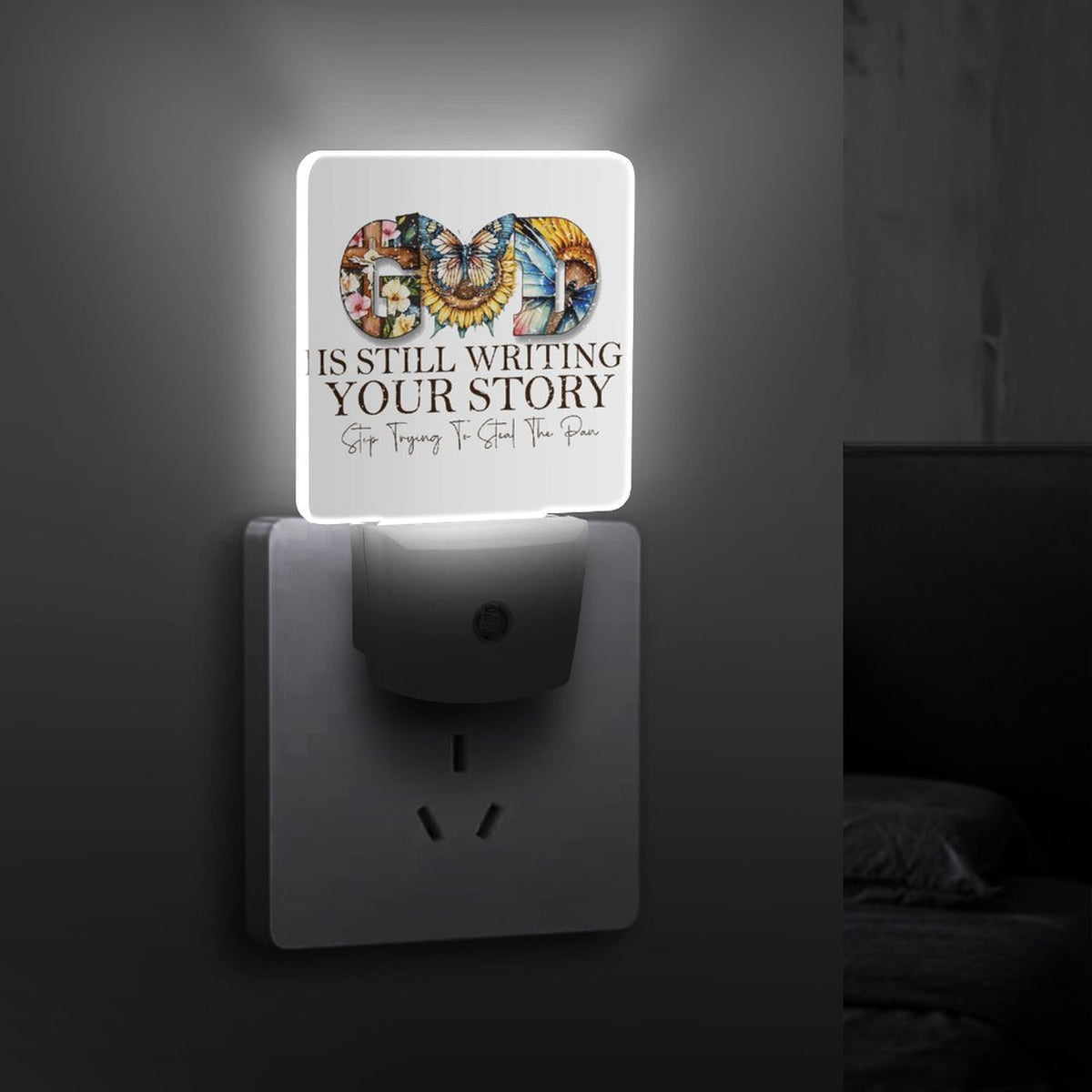 God Is Still Writing Your Story Night Light For Kids
