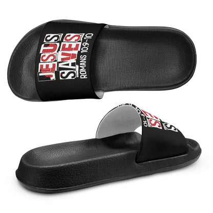 He Saves Christian Children's Sandals - ClaimedbyGodDesigns