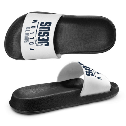 Born To Follow Him Christian Children's Sandals - ClaimedbyGodDesigns