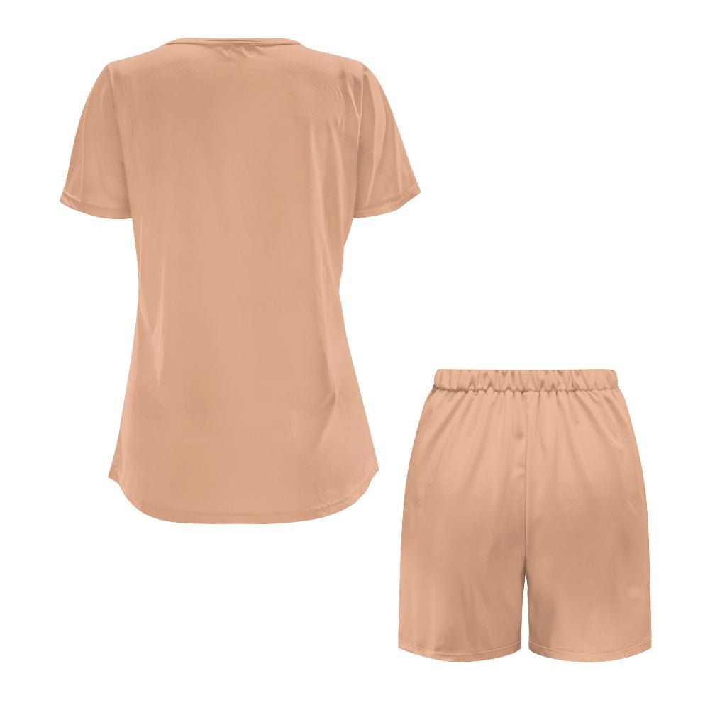 Multiplying Joy Christian Maternity Short Sleeve Pajama Set - ClaimedbyGodDesigns