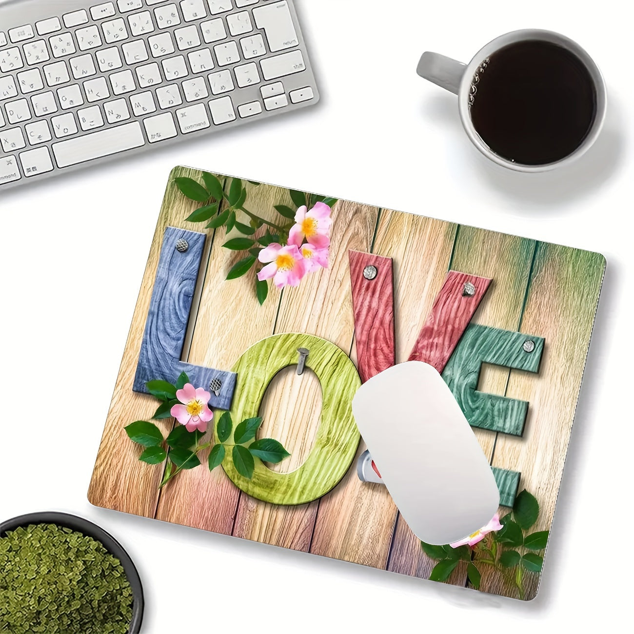 1pc LOVE Christian Computer Mouse Pad claimedbygoddesigns