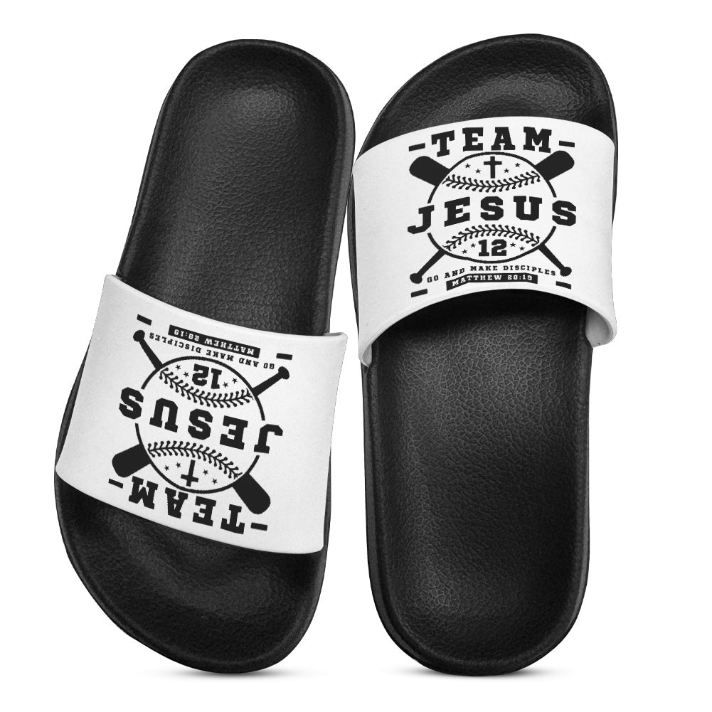 His Team Christian Children's Sandals - ClaimedbyGodDesigns