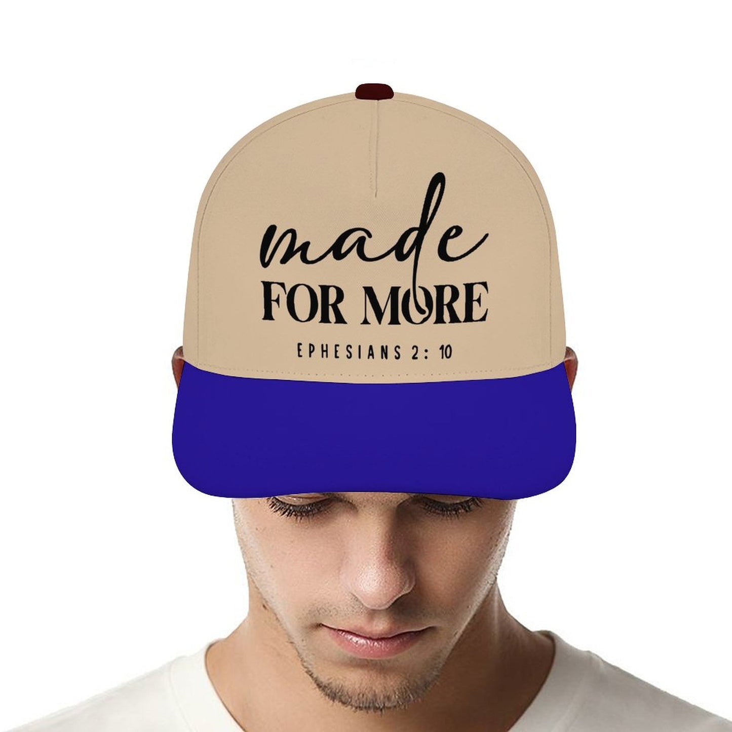 Ephesians 2:10 Made For More Adult Christian Hat