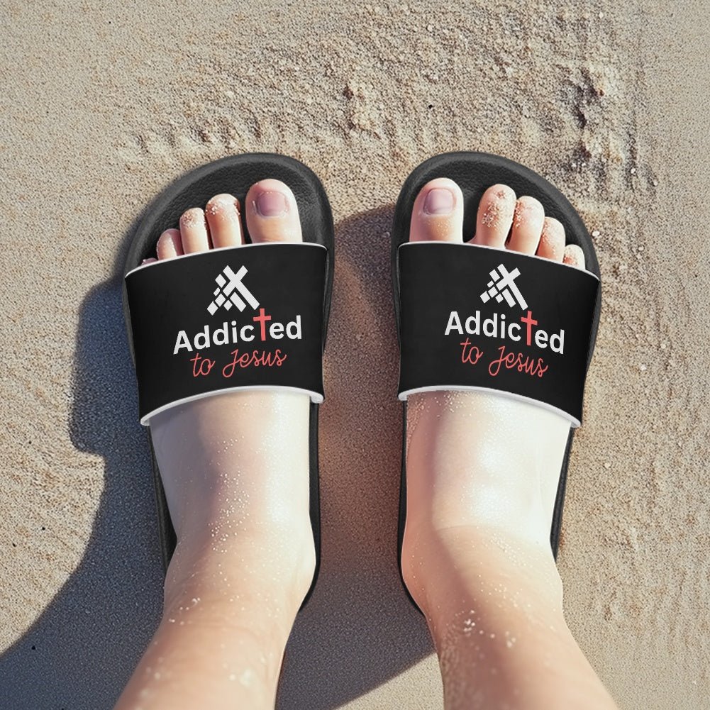 More Of Him Christian Children's Sandals - ClaimedbyGodDesigns