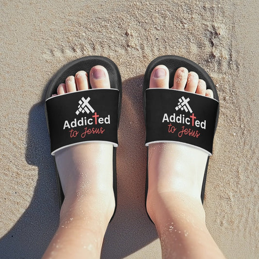 More Of Him Christian Children's Sandals - ClaimedbyGodDesigns