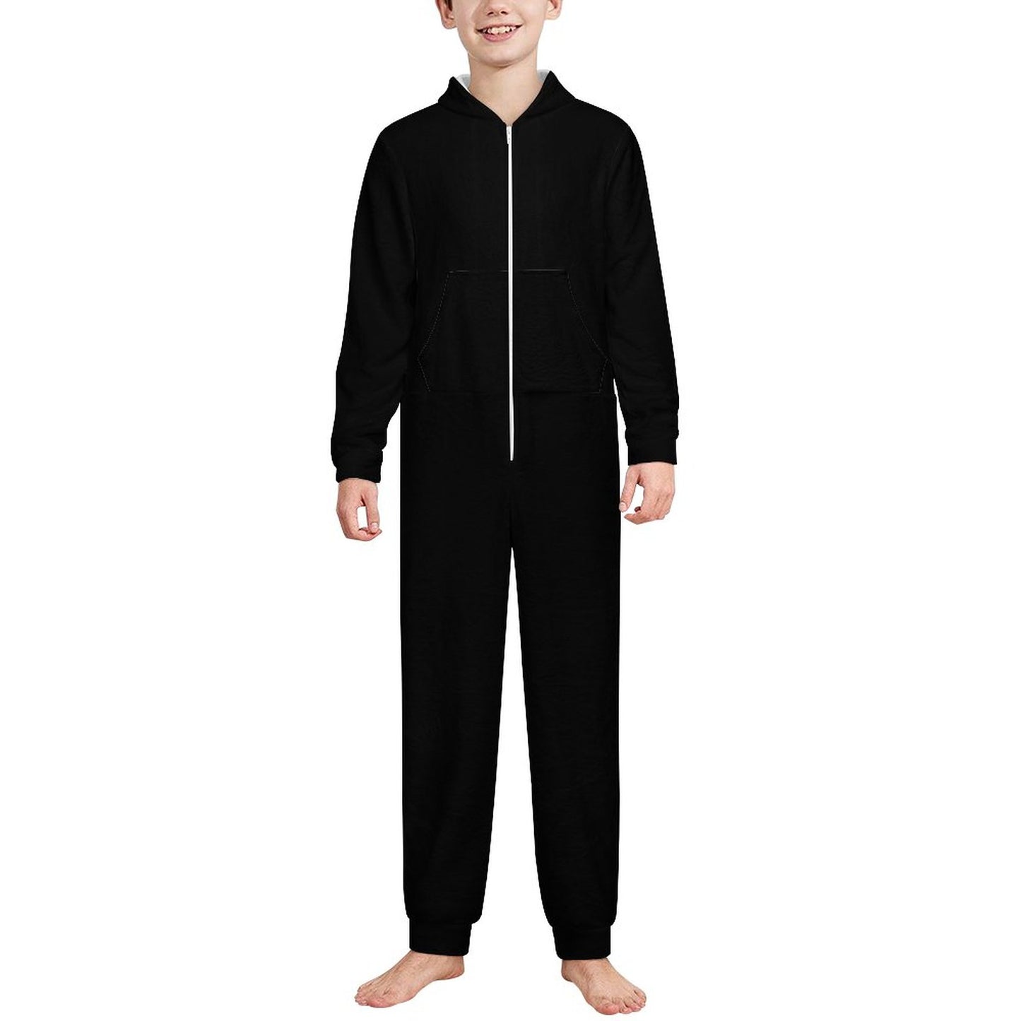 Be Who He Wants You To Be Toddler & Youth Christian Flannel Footless Zip up Jumpsuit Pajamas