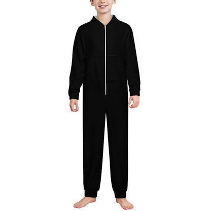 Be Who He Wants You To Be Toddler & Youth Christian Flannel Footless Zip up Jumpsuit Pajamas