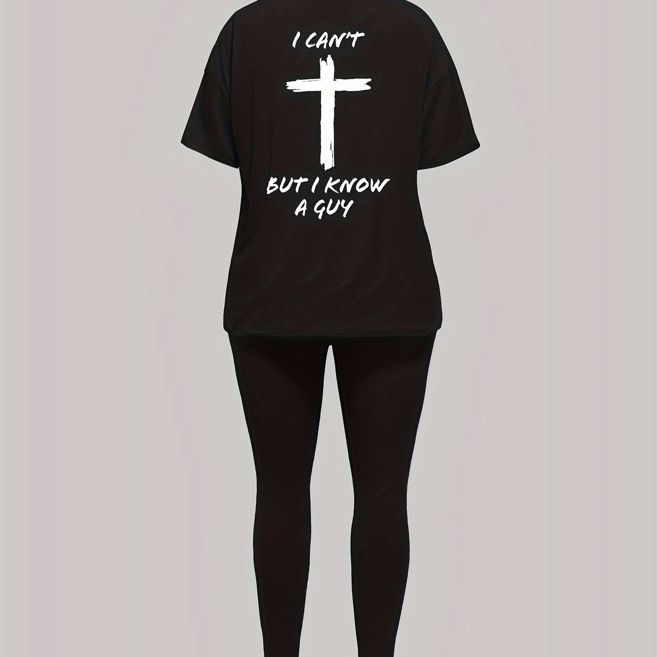 I Can't But I Know A Guy Women's Christian Casual Outfit claimedbygoddesigns