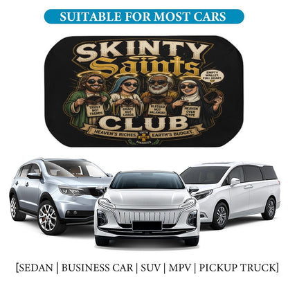 Skinty Saints Clubs Funny Christian Car Sunshade Umbrella