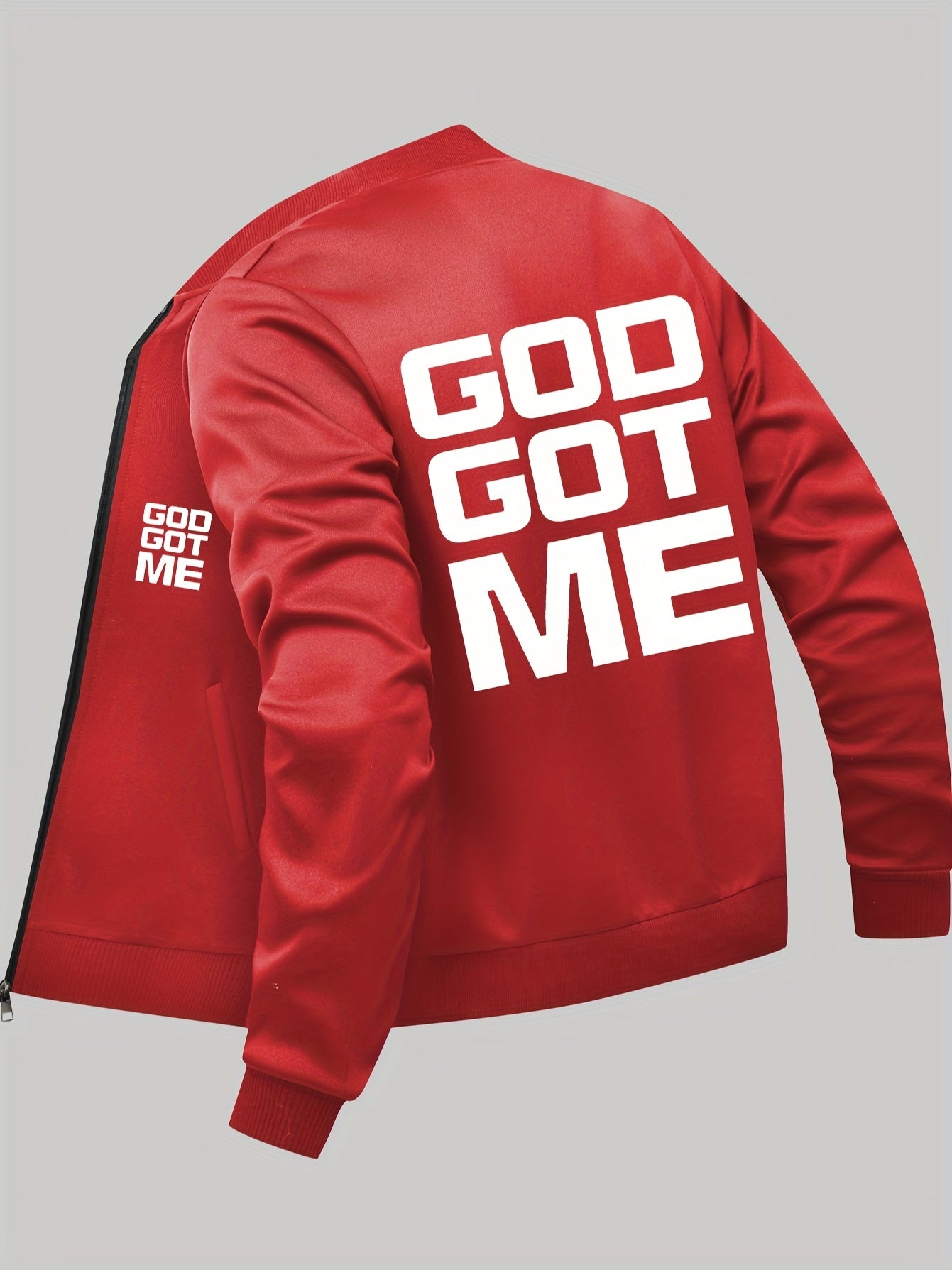 God Got Me Men's Christian Jacket claimedbygoddesigns