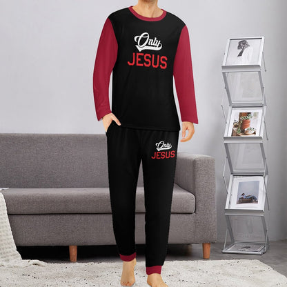 Only Jesus Men's Christian Pajamas SALE-Personal Design