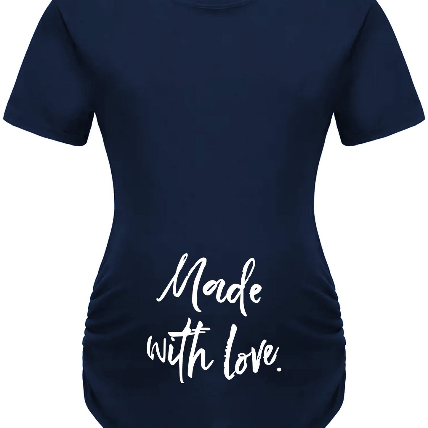 Made With Love Women's Christian Maternity T-shirt claimedbygoddesigns