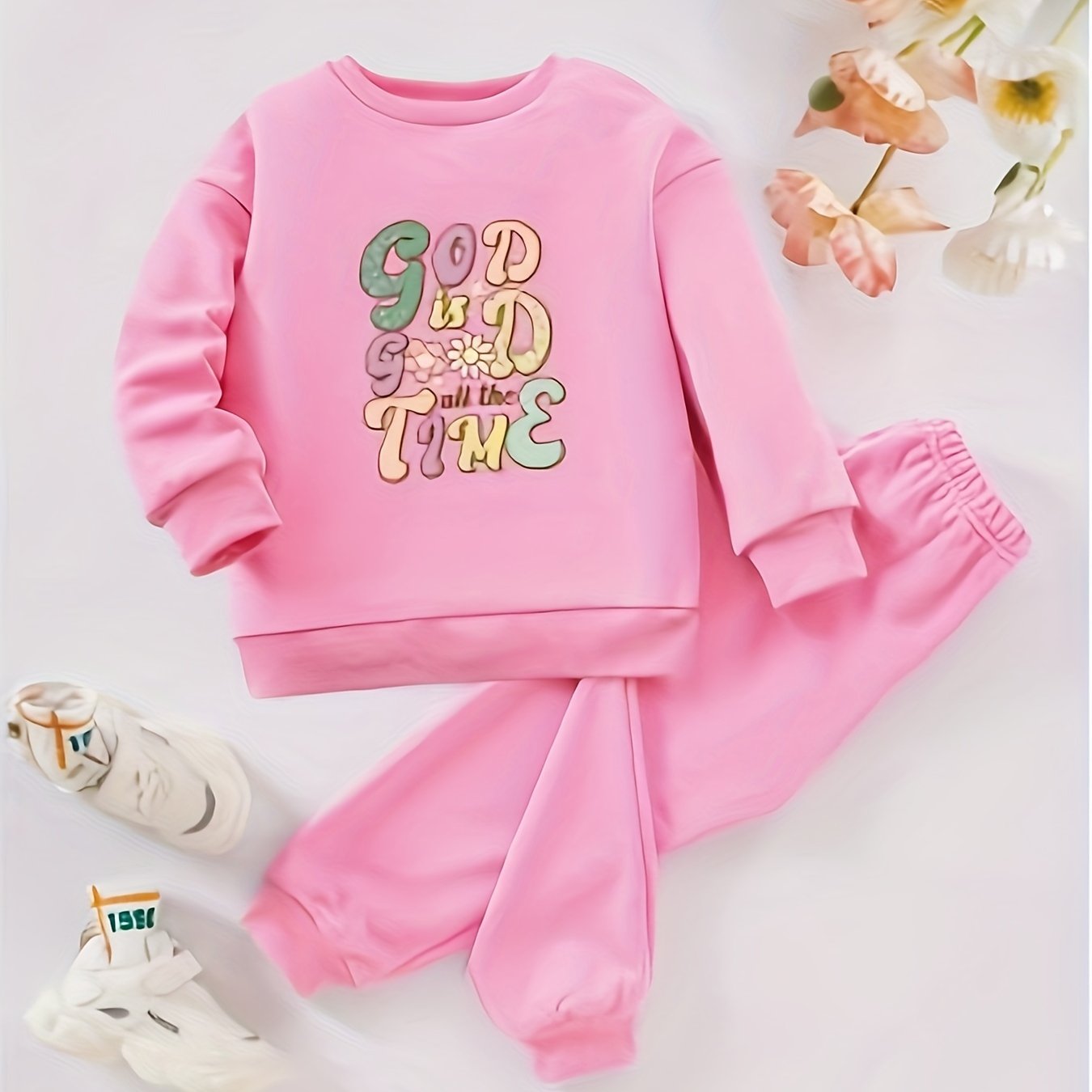 GOD IS GOOD ALL THE TIME Youth Christian Casual Outfit claimedbygoddesigns