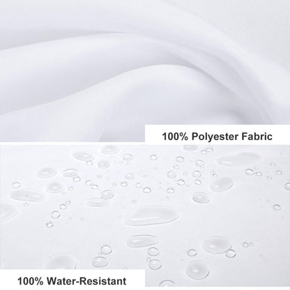Let Your Faith Be Bigger Than Your Fears Christian Shower Curtain Set with a bath rug, a contour rug and a toilet lid