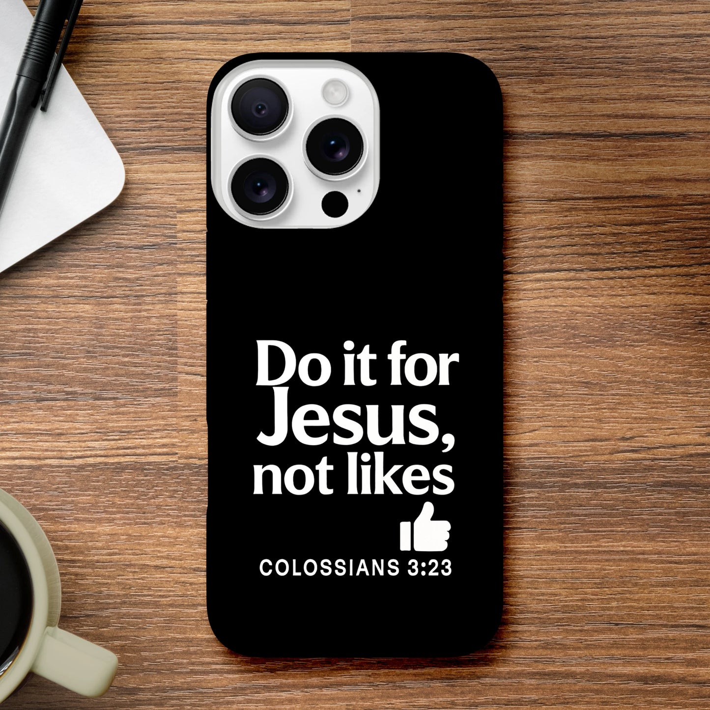 Do It For Him Not Likes Christian Iphone Tough Phone Case - ClaimedbyGodDesigns