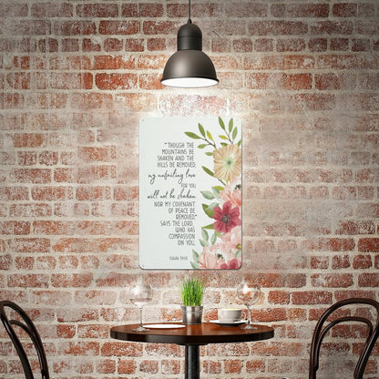 Unfailing Love Christian Metal Sign-11.8"x7.9"