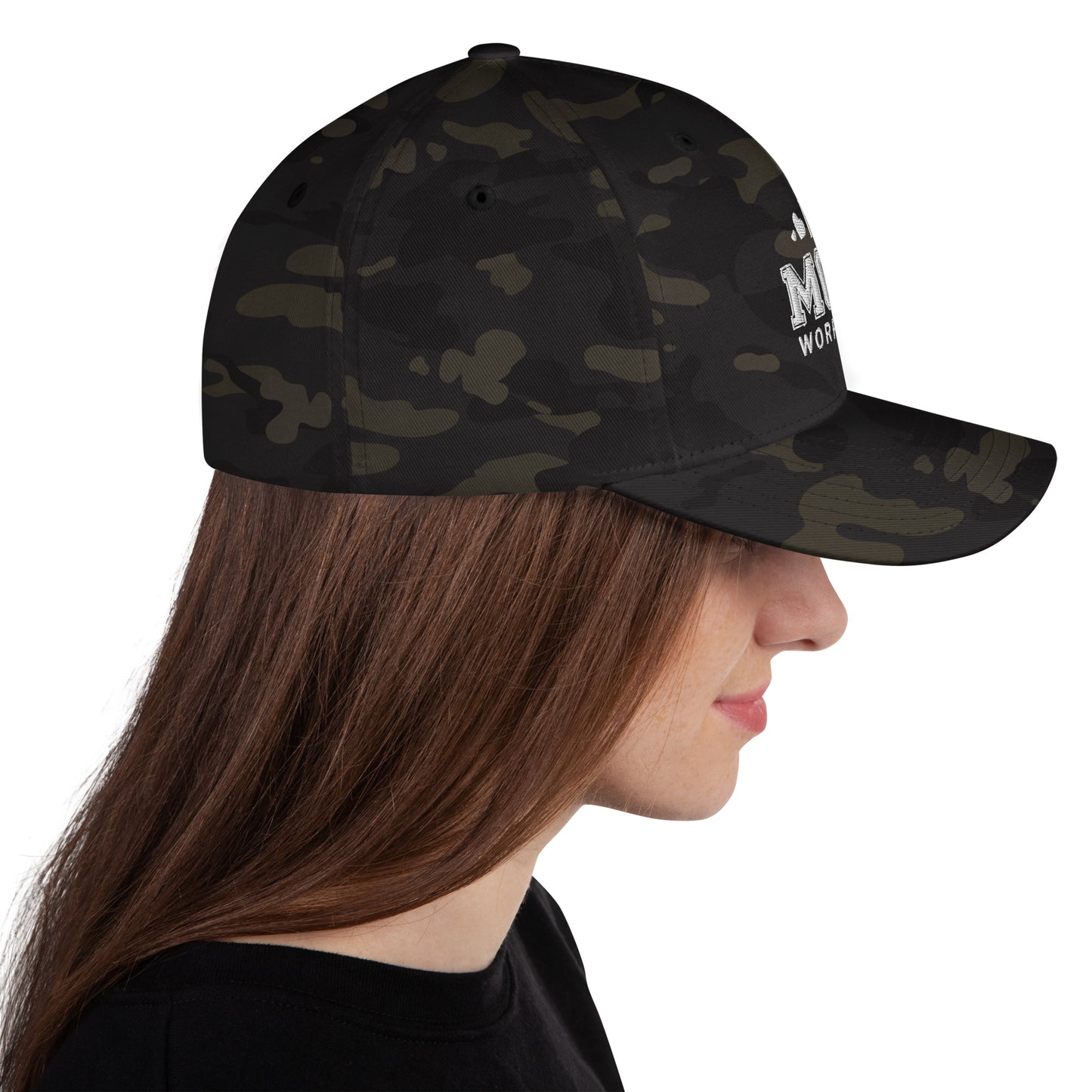 Pray More Worry Less Adult Christian Structured Twill Hat