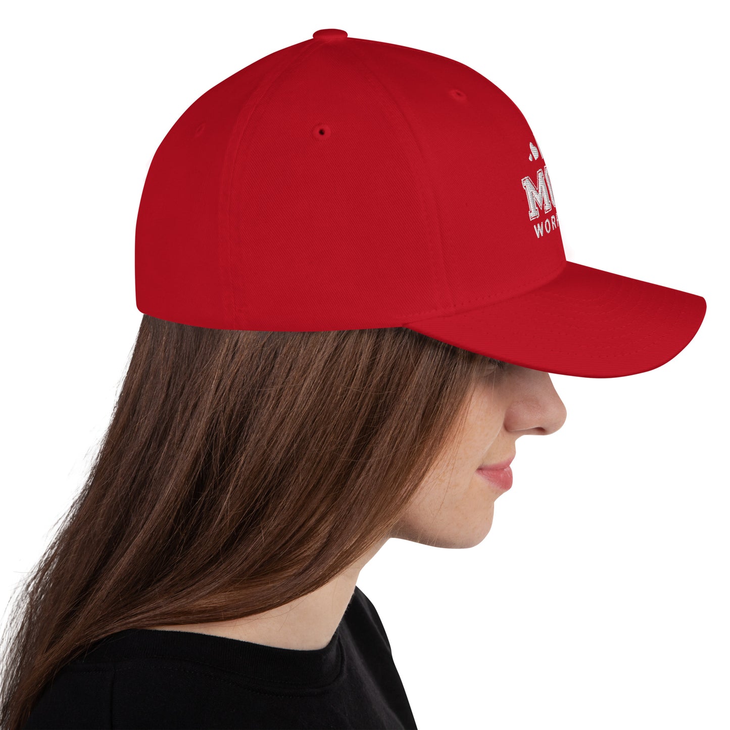 Pray More Worry Less Adult Christian Structured Twill Hat