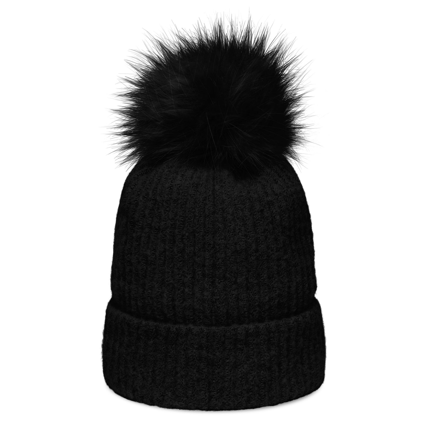 God's Plan Loading Premium Christian Adult Columbia pom-pom beanie