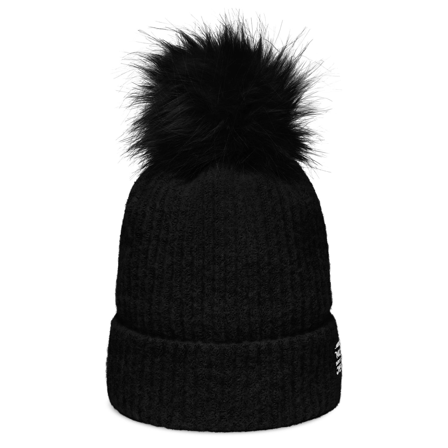 Normal Isn't Coming Back Jesus Is Adult Christian Premium Columbia pom-pom beanie