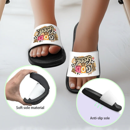 God Is Good Christian Children's Sandals - ClaimedbyGodDesigns