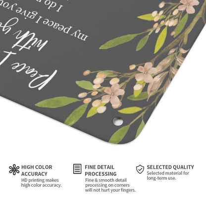 Peace I Leave With You Christian Metal Sign 11.8"x7.9"